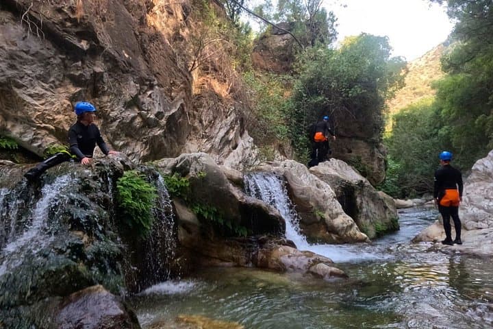 Barranco de Zarzalones Canyoning from Marbella — Rappels, Jumps & Natural Slides photo 3