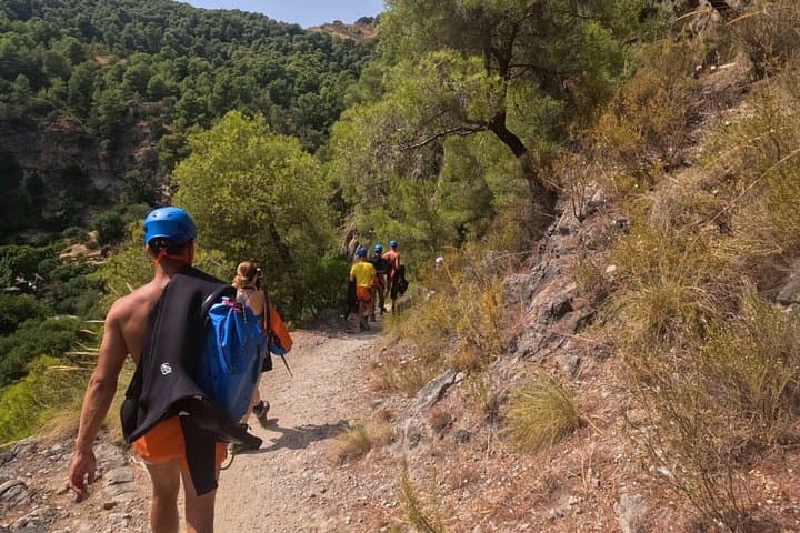 Barranco de Zarzalones Canyoning from Marbella — Rappels, Jumps & Natural Slides photo 4