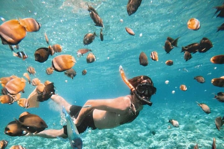 Blue Lagoon Bali: Snorkel, Swing & ATV Waterfall Day Trip from Padangbai