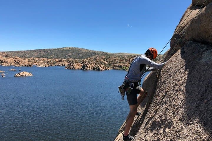 Granite Dells Rock Climbing Above Watson Lake — Guided Day Climb in Prescott photo 2