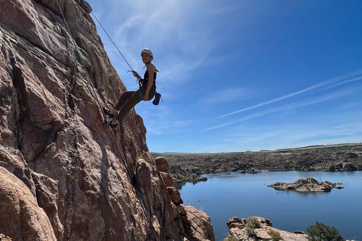 Granite Dells Rock Climbing Above Watson Lake — Guided Day Climb in Prescott photo 5
