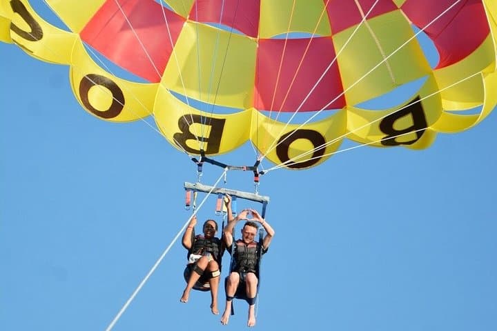 Orange Bay VIP Boat Trip & Parasailing from Hurghada — Red Sea Snorkel & Beach Day photo 4
