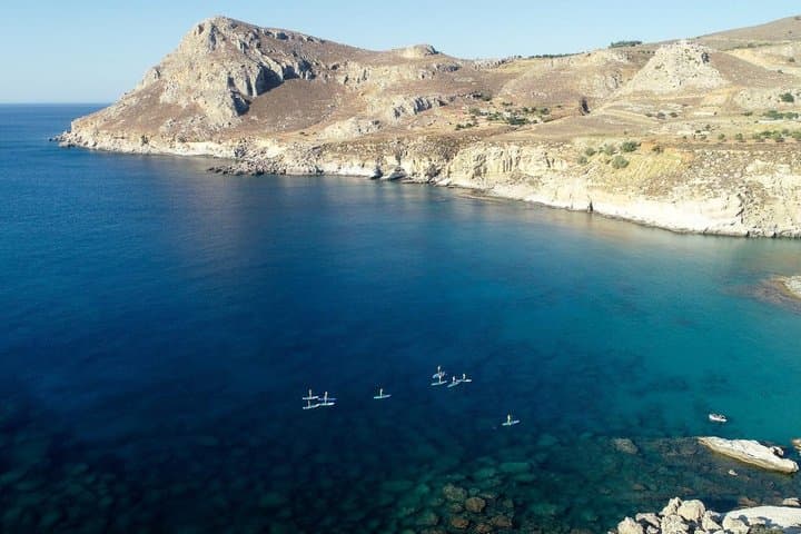 Rhodes Private SUP: Snorkel, Sea Caves & Picnic from Stegna photo 4