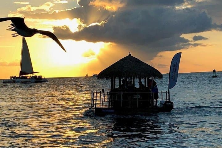 Marathon Sunset Tiki Cruise: Two-Hour Floating Bar & Swim in the Florida Keys photo 4