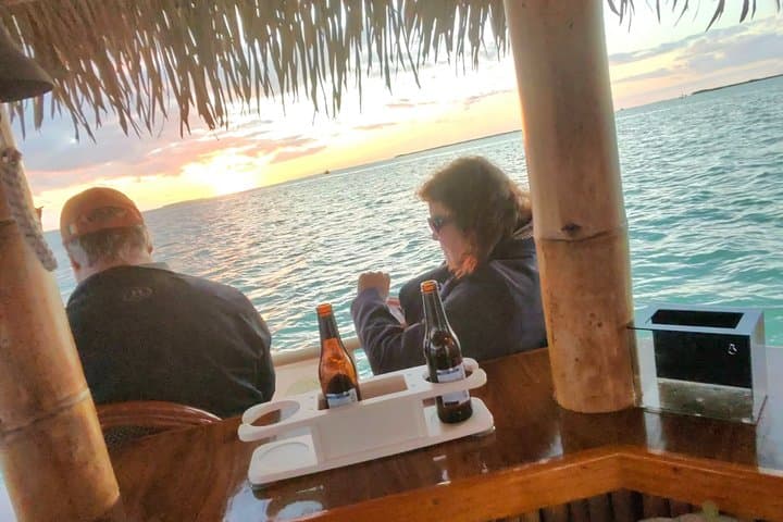 Private Sunset Tiki Cruise in the Florida Keys: Golden Hour from Marathon photo 5