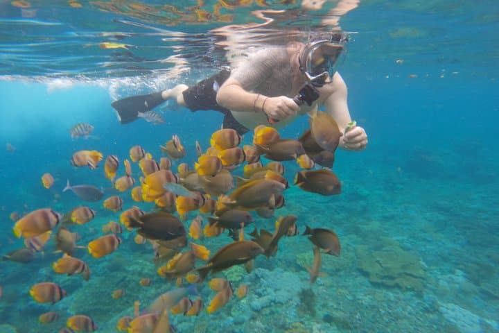 Blue Lagoon Bali: Snorkel, Swing & ATV Waterfall Day Trip from Padangbai photo 3