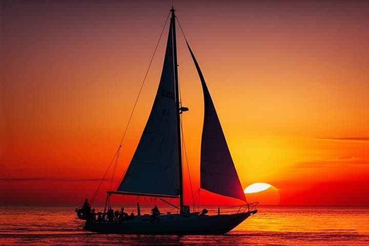 Sunset Sailing and Snorkeling in Guanacaste: Playa Flamingo Catamaran Adventure