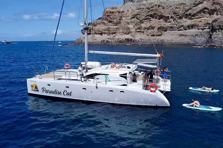 Shared Catamaran Tour: Snorkel and Lunch Along Gran Canaria’s Southern Coast photo 2
