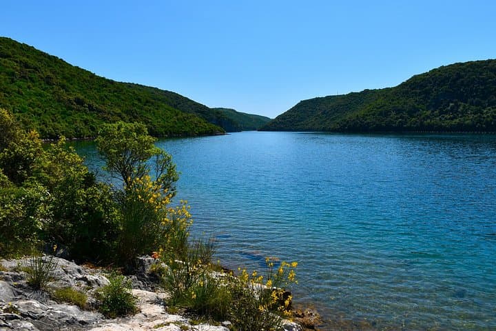 Snorkel Lim Bay & Vrsar Islands: Private 3-Hour Shore Tour from Rovinj