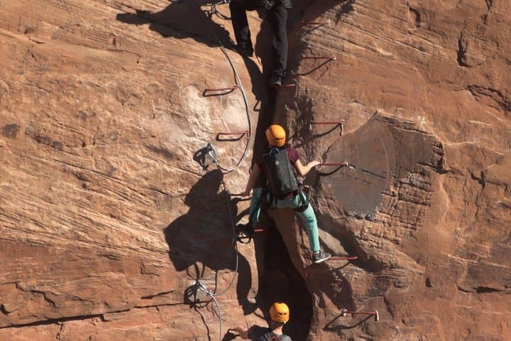 Raven's Rim Red Rock Challenge: Moab Via Ferrata, Ropes & Bridge Jump photo 6