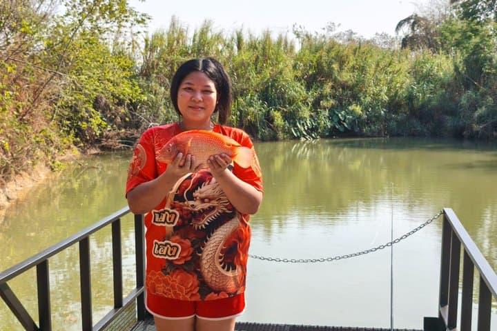 Private Lake Fishing Near Pattaya: Family-Friendly Catch & Grill in Ban Chang