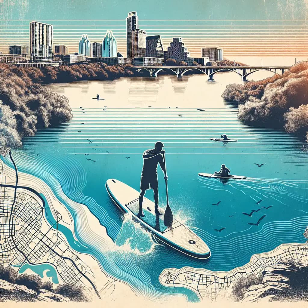 Stand-up Paddleboarding in Austin, Texas