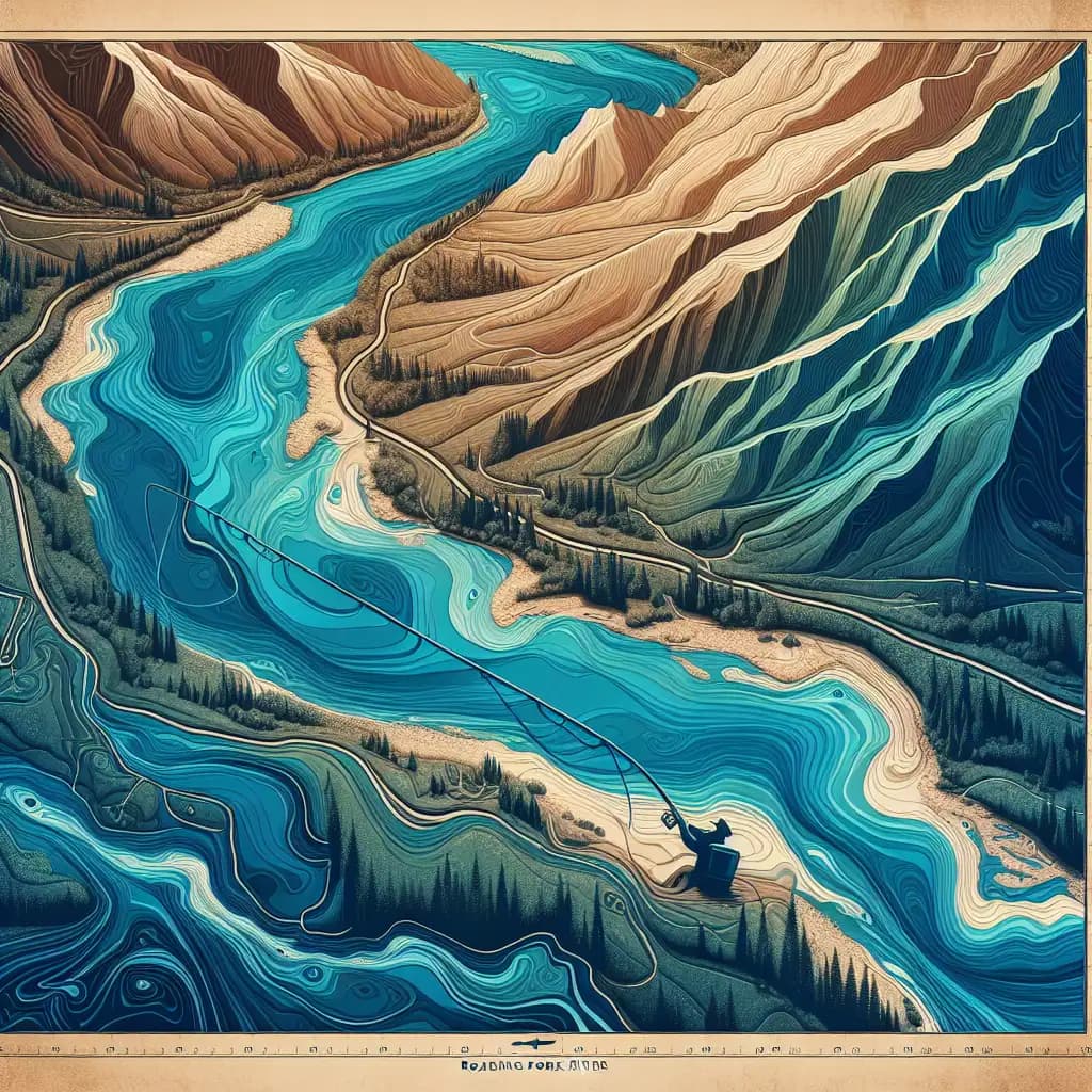 Fly Fishing on the Roaring Fork River, Aspen, Colorado