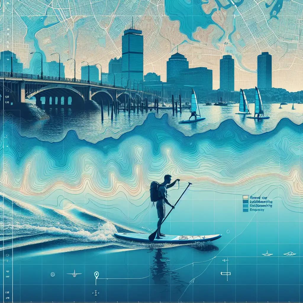 Stand-up Paddleboarding in Boston Harbor