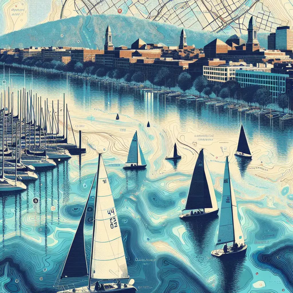 Sailing Lessons at Community Boating on the Charles in Boston