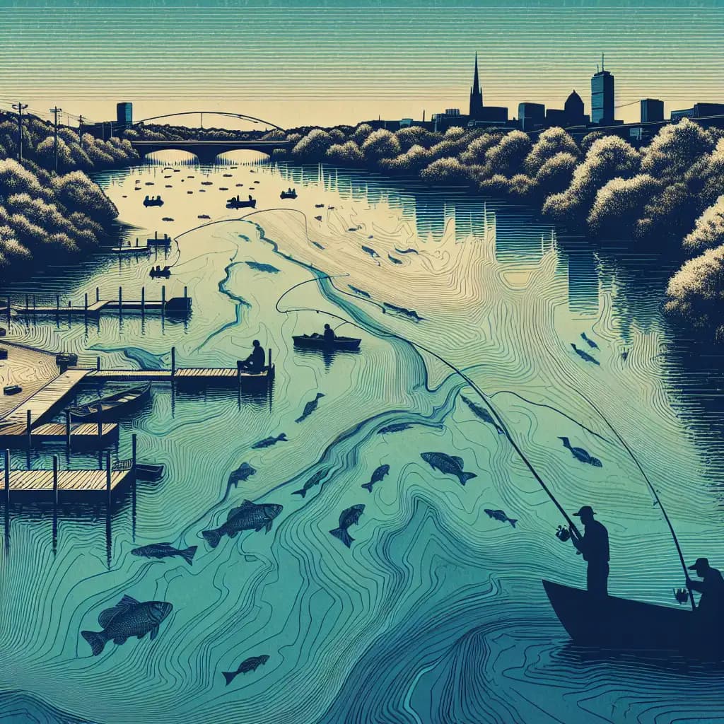 Fishing Spots along the Charles River in Boston