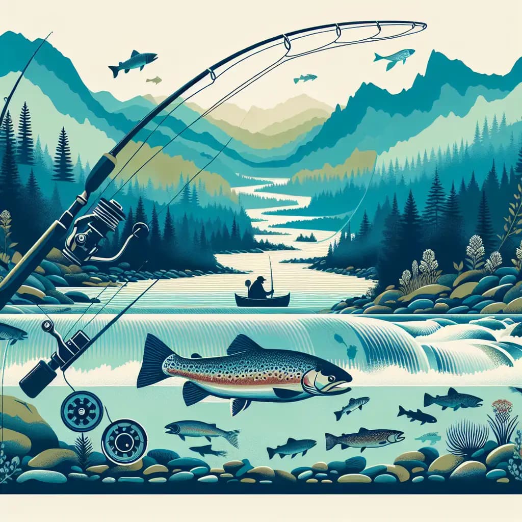 Fishing for Brook Trout in the Ammonoosuc River