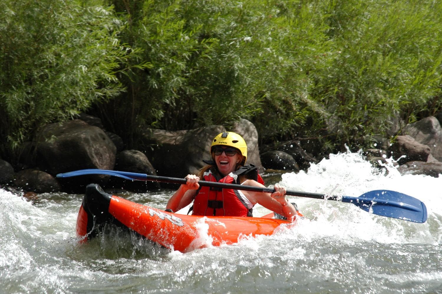Inflatable Kayaking Adventure on Pensacola Beach River