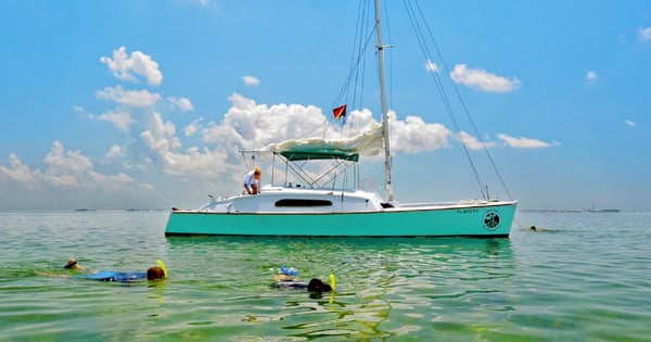 Java Cat 4 Hr Sail Kayak Snorkel Eco Tour in Key West