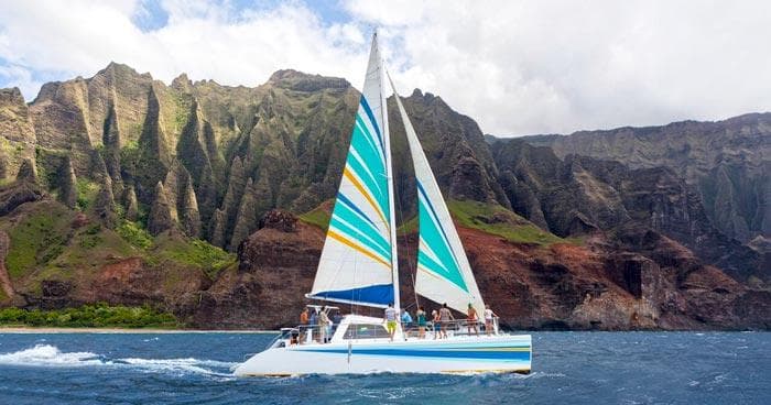 Napali Snorkel Sail Adventure in Eleele, Hawaii