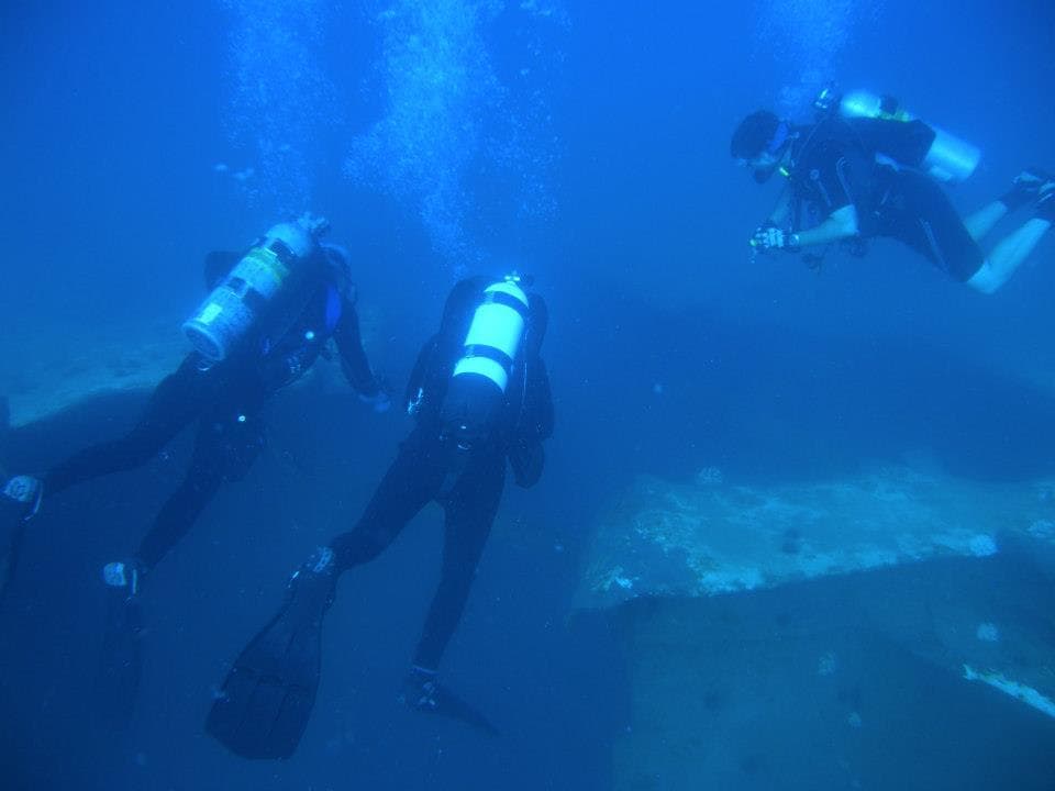 American Diving team
