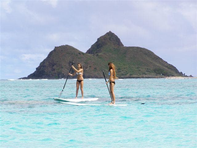 セルフガイドスタンドアップパドルツアー（ガイドなし）(SGSUP) | SUP in Kailua, Hawaii