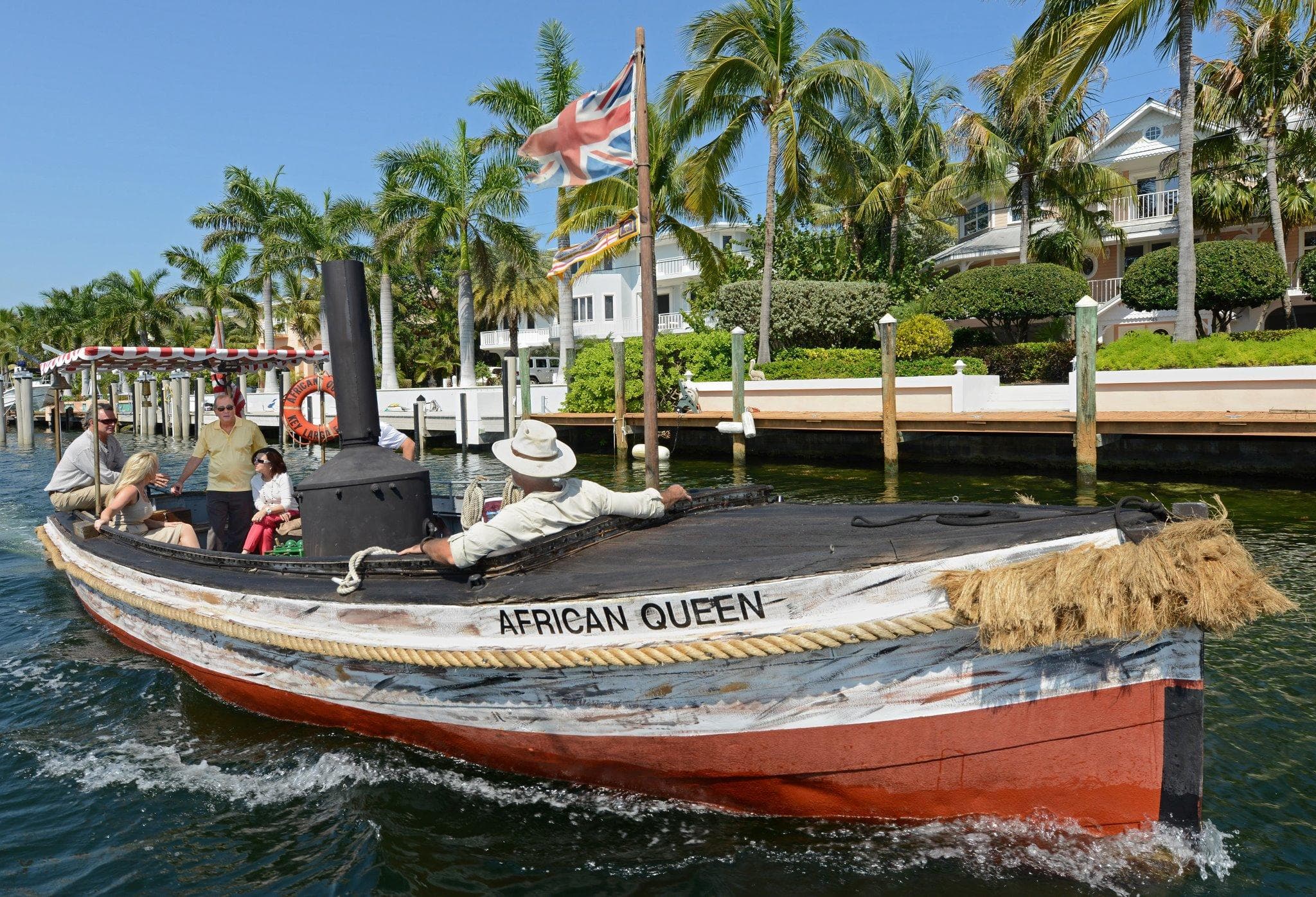 Port Largo Canal Cruise with African Queen in Key Largo
