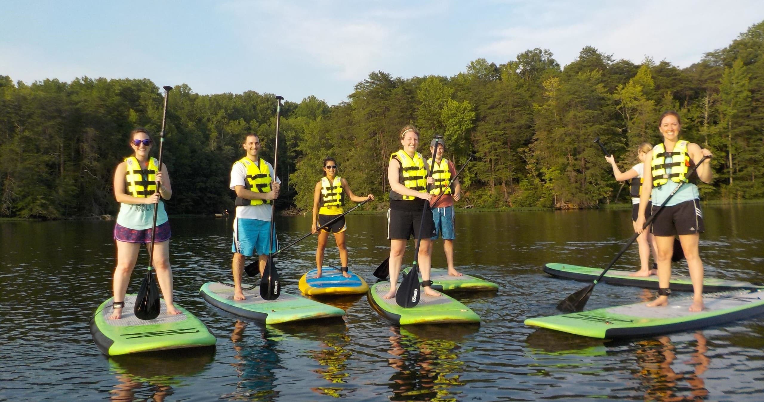 SUP: PaddleFit Intro-Lesson at Belews Lake with Triad ECO Adventures