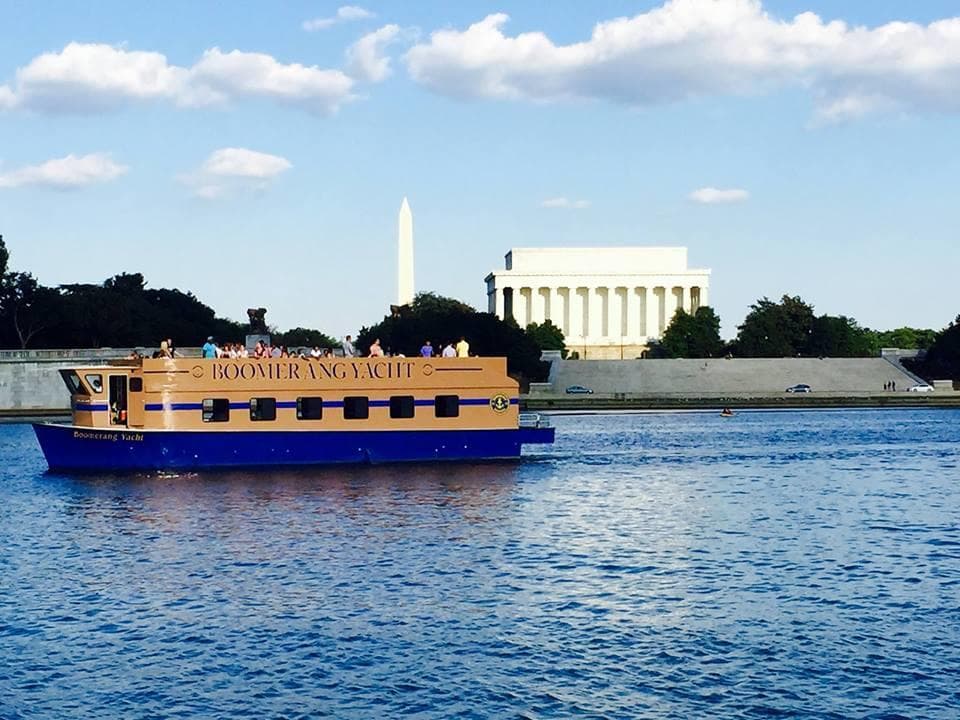 Potomac Party Cruises with Boomerang Boat Tours DC
