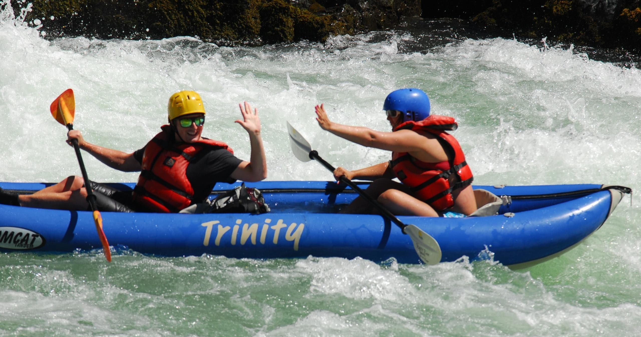 Inflatable Kayak Adventures on Big Cedar Run, California