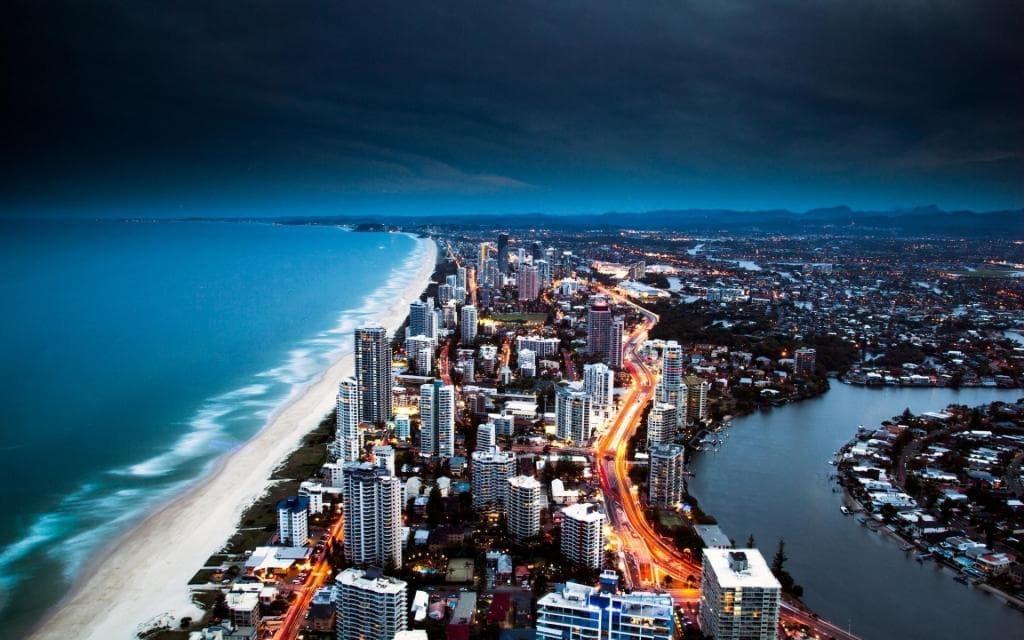 Thrill of Flight: Exploring Golden Beach and Miami Skyline from the Sky