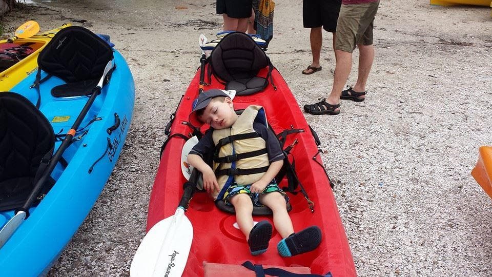 Morning Kayak Rentals on Lido Key, Sarasota FL