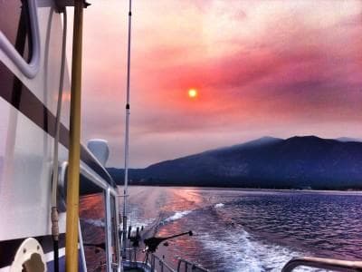 3 Hour Private Evening Fishing Charter in South Lake Tahoe