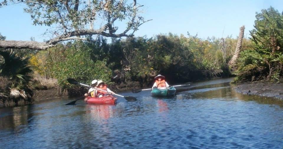 Orange River Wildflower Kayak Tour with GAEA Guides in Fort Myers