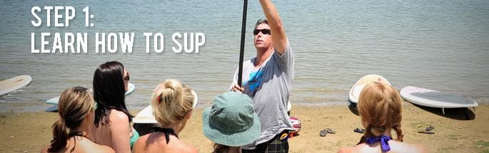 Stand-Up Paddleboarding Intro Class in Grapevine TX