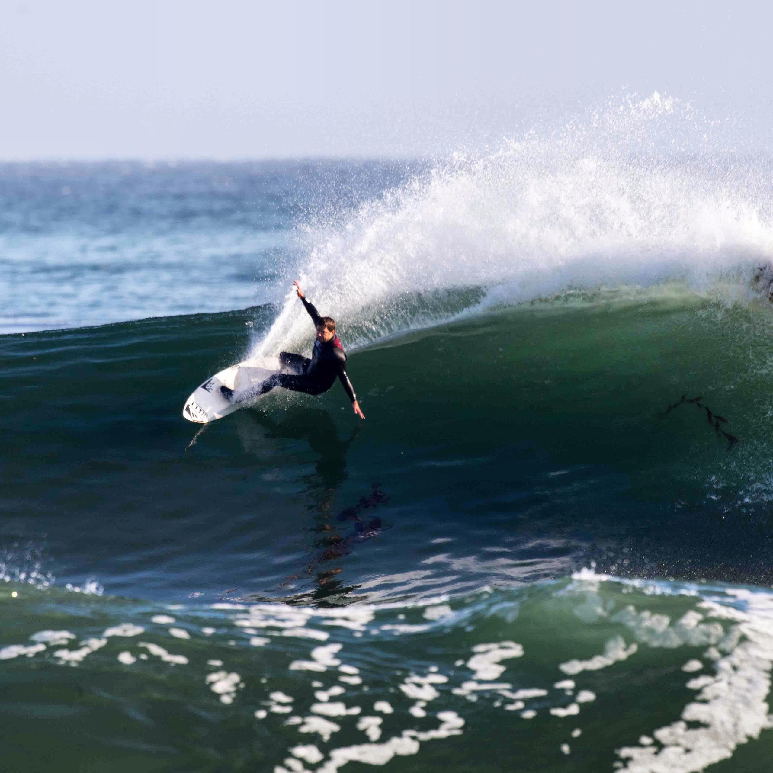Surf Lessons with Bud Freitas at Pleasure Point, Santa Cruz