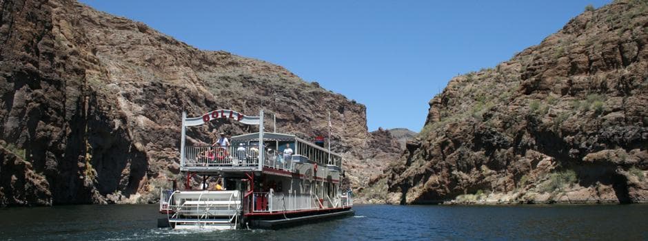 Boat Tour in Fort McDowell, Arizona