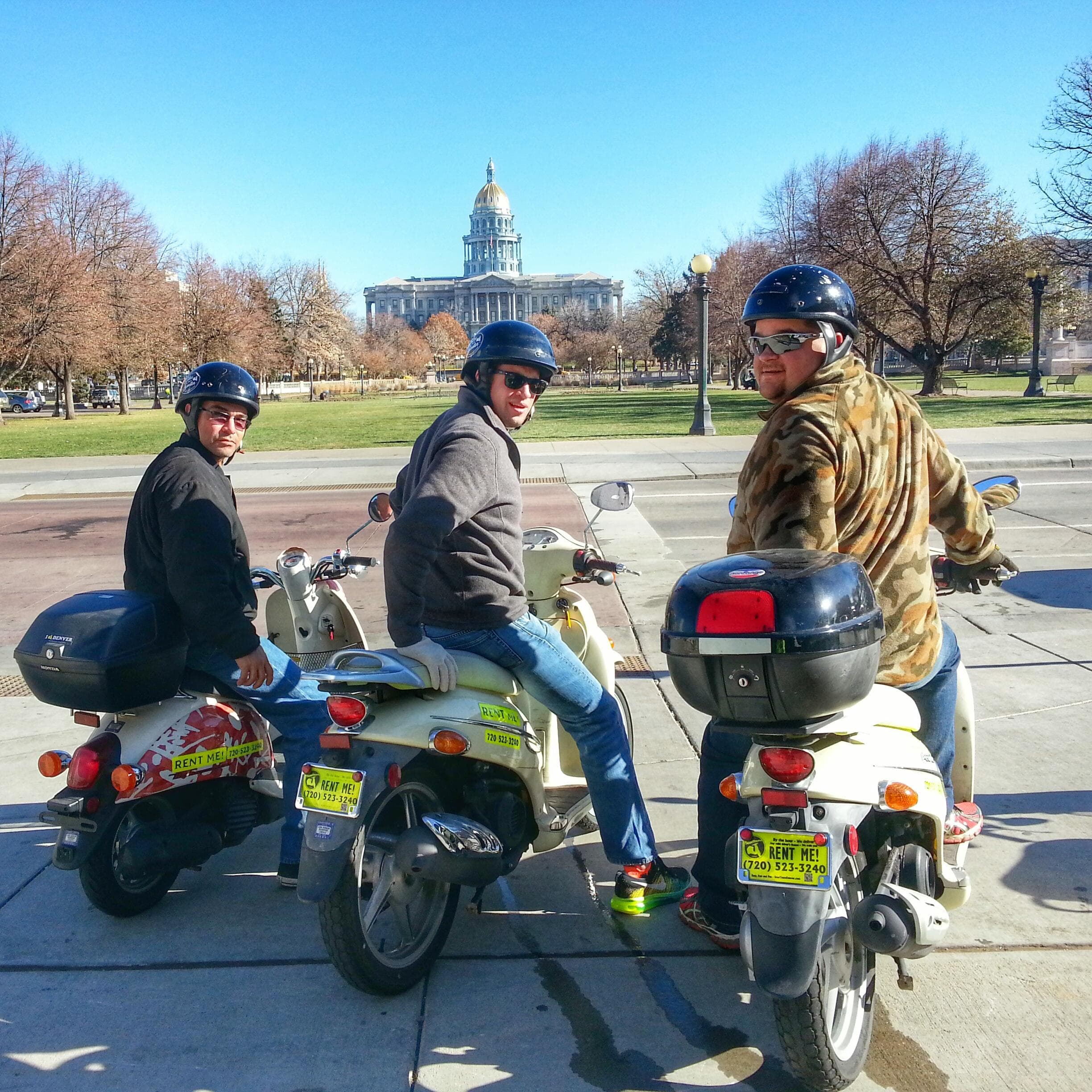 Rent-and-Ride: Explore Denver on a Vespa Scooter