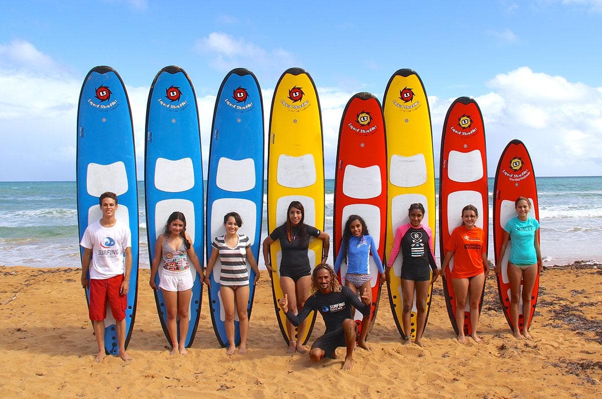 Surf Lessons with Surfing Puerto Rico in Luquillo