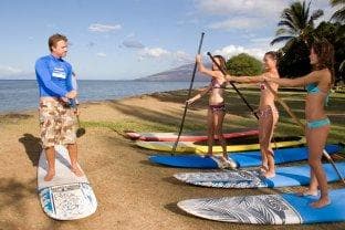 Private Stand-Up Paddle Lessons in Kihei, Hawaii