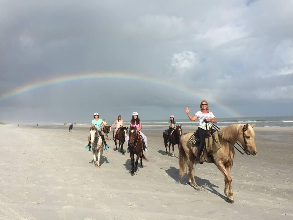 Beach Horseback Riding Adventure on Amelia Island