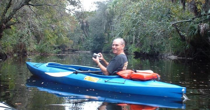 Kayak in North Fort Myers, Florida