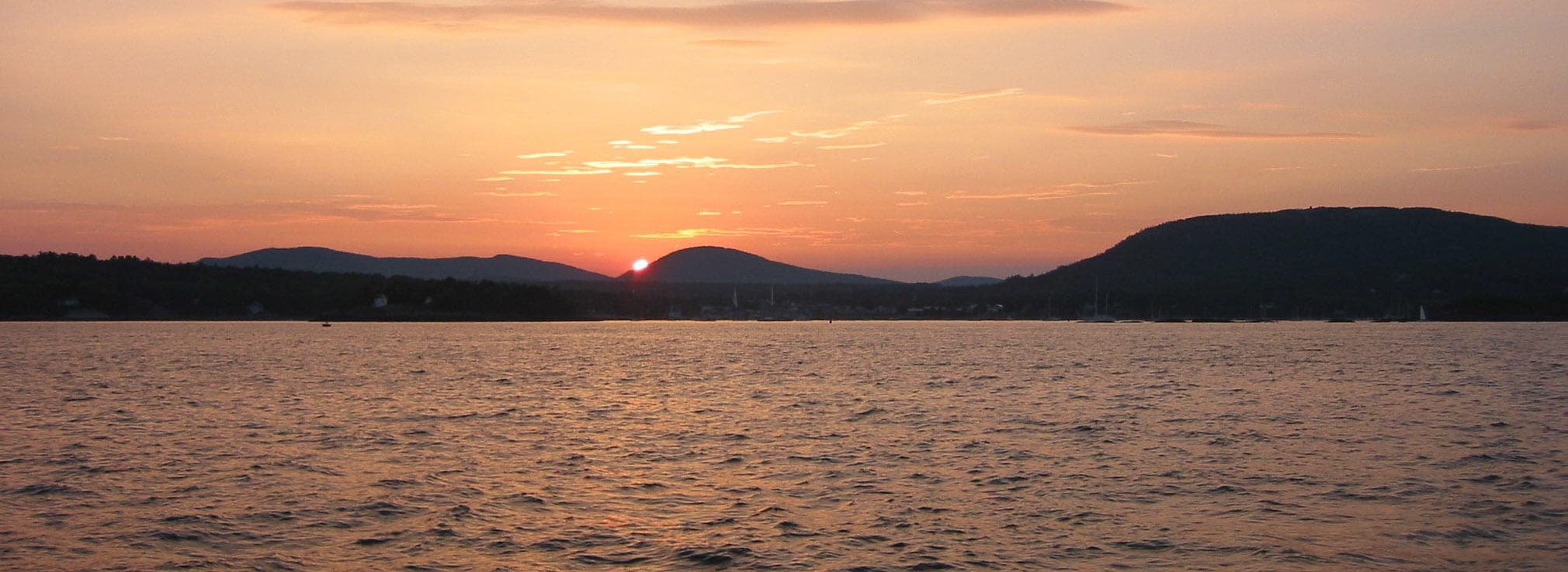 Sunset Sailing on Schooner Surprise in Camden Harbor