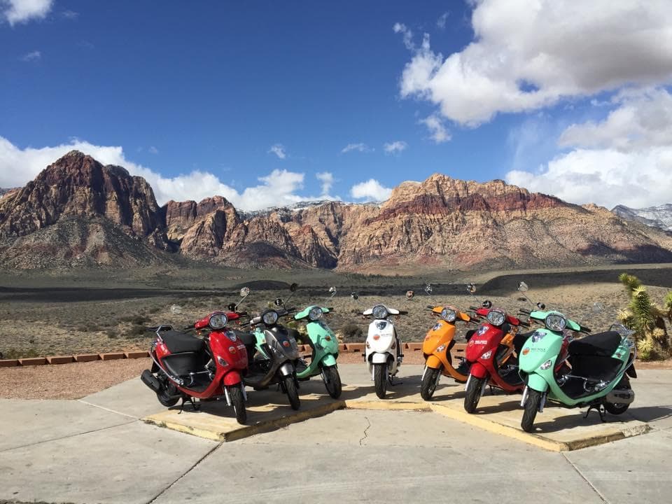 Red Rock Scooter Tours team