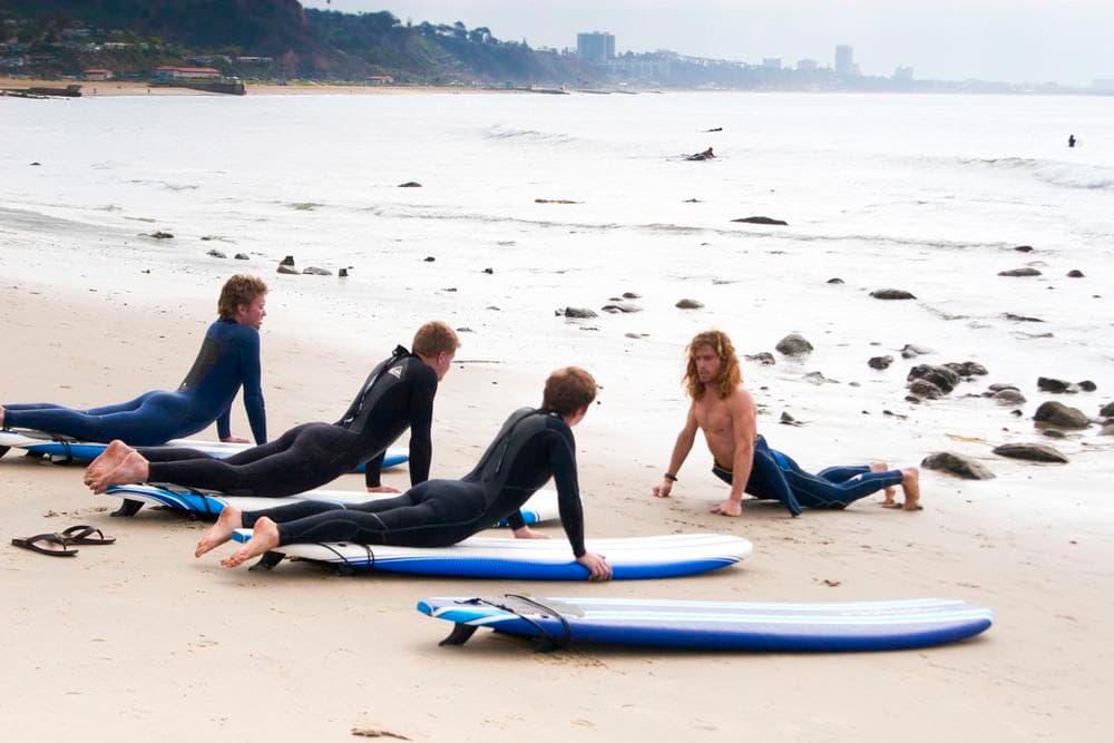 Surf Lessons at Malibu & Santa Monica Beaches