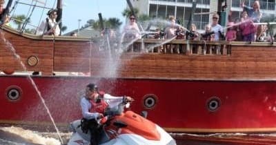 Blackbeard's Pirate Cruise team