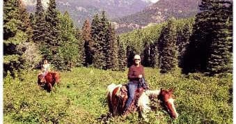 Scenic Horseback Riding in Pagosa Springs Mountains