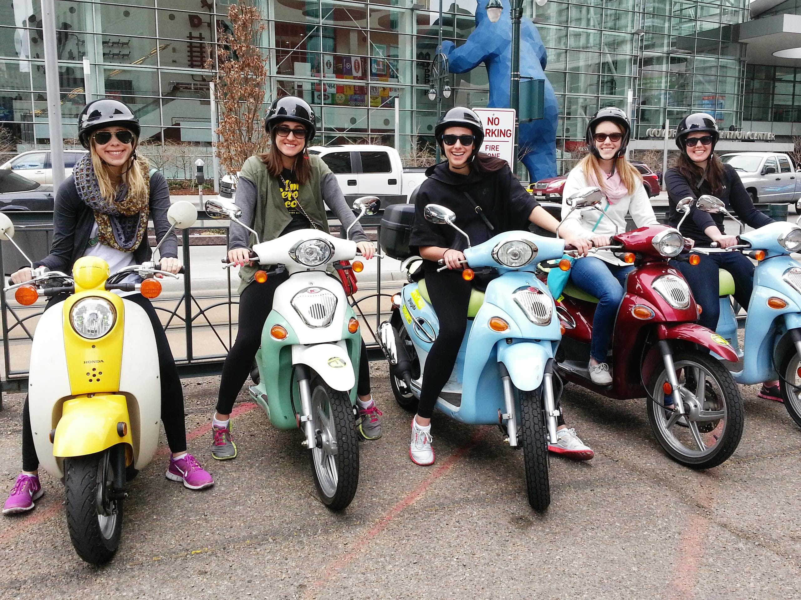 ScooTours Denver Scooter Rental fleet