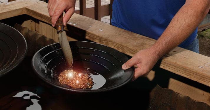 Gold Claim Panning Adventures at Big Thunder in Keystone