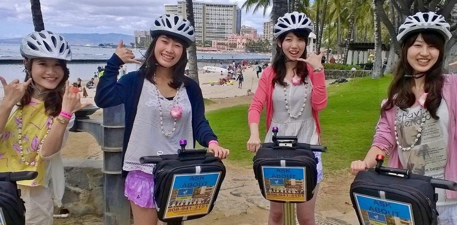 Segway Intro Tour Along Waikiki Beach in Honolulu